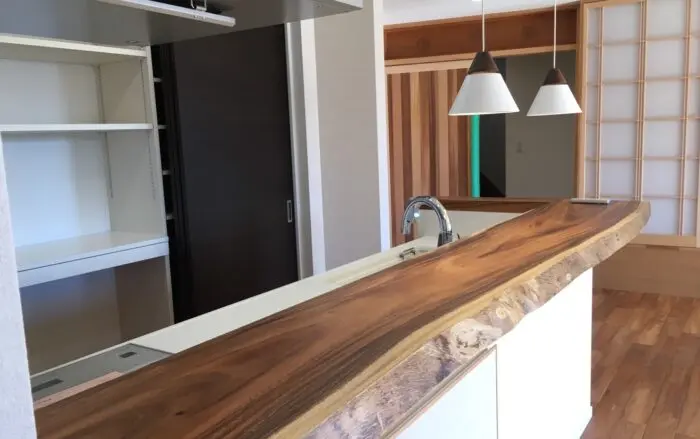 モンキーポッド カウンター | 板蔵